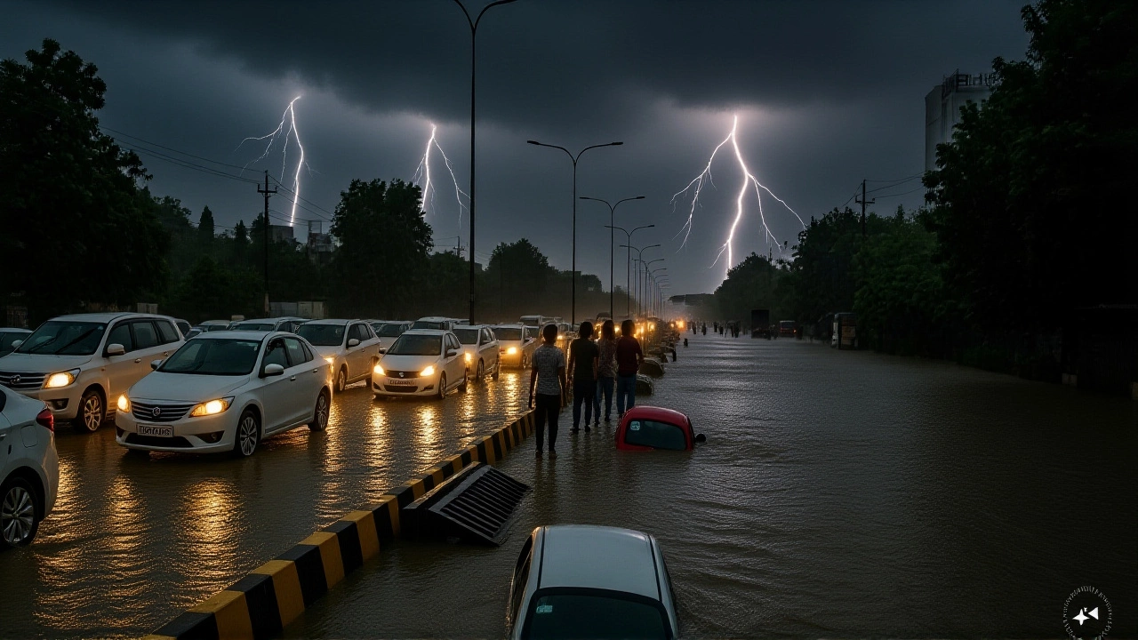 Heavy Rain Turns Delhi Dussehra Into a Wet Mess, Officials Warn of More Showers